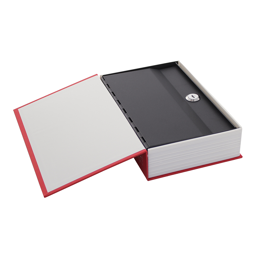 Rottner értéktároló kazetta Book Case (T05337, kulcsos, piros)
